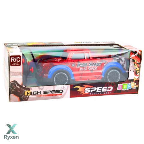 Auto Zdalnie Sterowane RC Terenowe Pająk Światła Czerwone LEAN TOYS