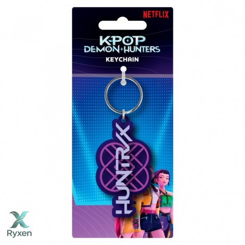 Brelok pvc k-pop demon hunters huntrix logo zespołu KIDS EUROSWAN