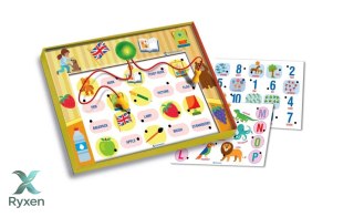 Gra edukacyjna Interaktywny Quiz Angielski Język Polski Clementoni 50943 CLEMENTONI