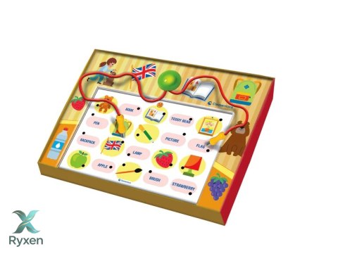 Gra edukacyjna Interaktywny Quiz Angielski Język Polski Clementoni 50943 CLEMENTONI