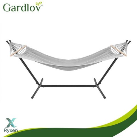 Hamak ogrodowy 200x150cm Gardlov ze stelażem 27293 ISO TRADE