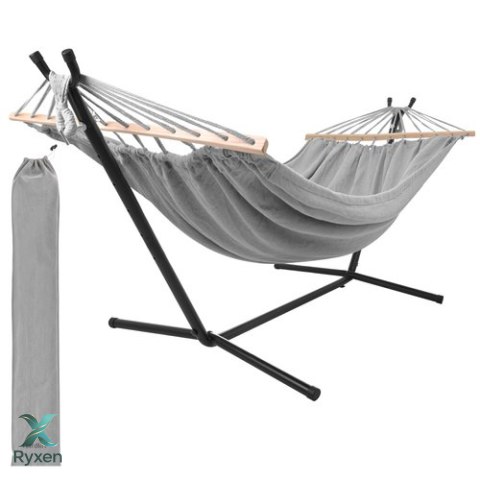 Hamak ogrodowy 200x150cm Gardlov ze stelażem 27293 ISO TRADE
