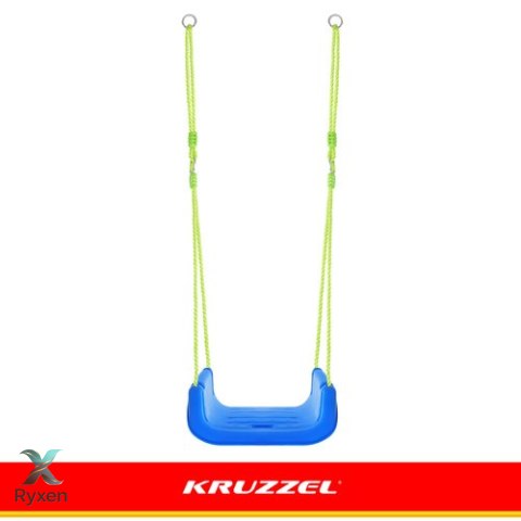 Huśtawka dla dzieci 3w1 zielono-niebieska Kruzzel KRUZZEL