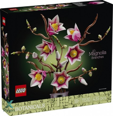 Klocki botanicals 11510 gałązki magnolii LEGO