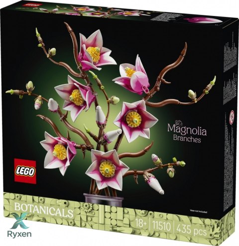 Klocki botanicals 11510 gałązki magnolii LEGO