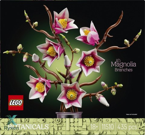 Klocki botanicals 11510 gałązki magnolii LEGO