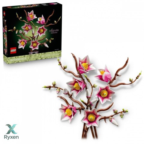 Klocki botanicals 11510 gałązki magnolii LEGO