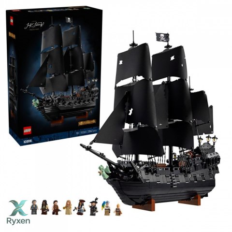 Klocki icons 10365 statek piracki kapitana jacka sparrowa LEGO