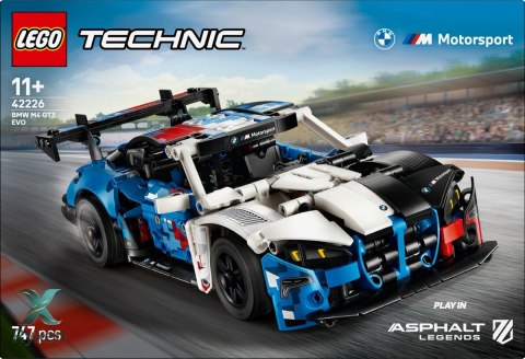 Klocki technic 42226 samochód wyścigowy bmw m4 gt3 evo LEGO