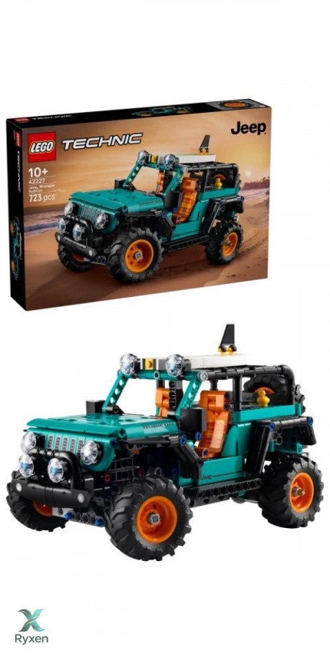 Klocki technic 42227 suv jeep wrangler rubicon LEGO