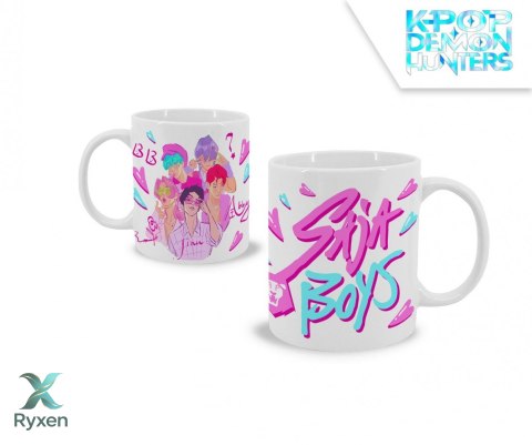 Kubek ceramiczny 325ml k-pop demon hunters saja boys KIDS EUROSWAN