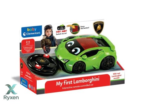 Moje Pierwsze Interaktywne Zdalnie Sterowane Autko Lamborghini Huracan Clementoni 17845 CLEMENTONI
