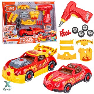 Zestaw Do Tuningu Auta Samochód Do Skręcania Wkrętarka Światła LEAN TOYS