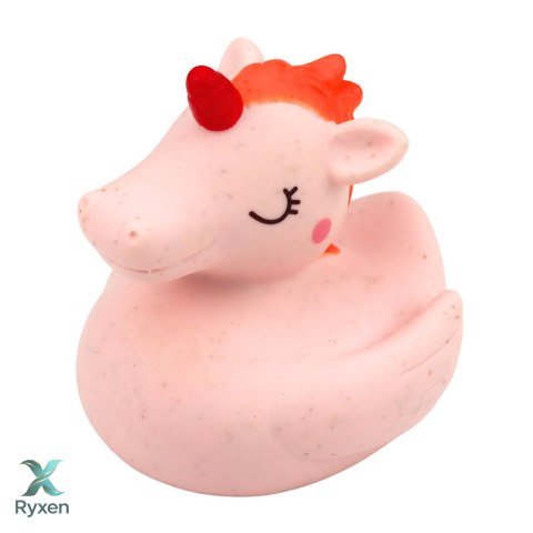 Zestaw Gumowe Zwierzątka Edukacyjne Do Kąpieli Zabawy Pastelowe 6 szt. LEAN TOYS