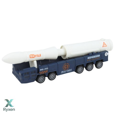 Zestaw Kosmiczny Rakieta Wahadłowiec Satelita Pojazd Transportowy LEAN TOYS