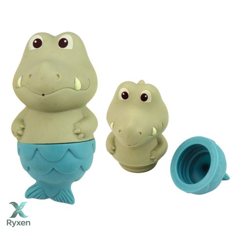 Zestaw Zabawki Do Kąpieli Zwierzątka Syrenki Gumowe 4 szt. LEAN TOYS