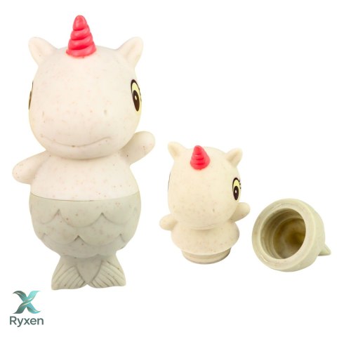 Zestaw Zabawki Do Kąpieli Zwierzątka Syrenki Gumowe 4 szt. LEAN TOYS