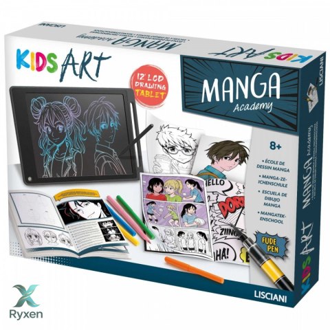 Zestaw kids art - laboratorium mangi LISCIANI
