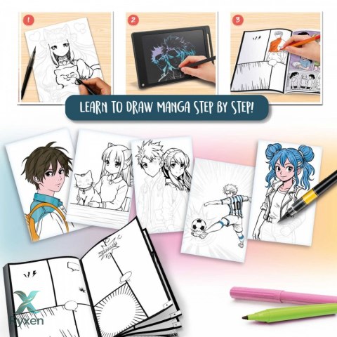 Zestaw kids art - laboratorium mangi LISCIANI