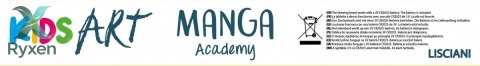 Zestaw kids art - laboratorium mangi LISCIANI