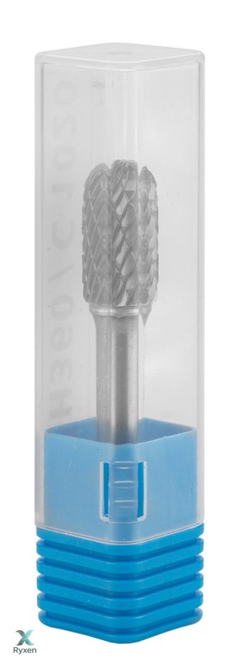 Frez do metalu HM, typ C (walcowy zaokrąglony), 10 x 20 mm, trzpień 6 x 45 mm GRAPHITE