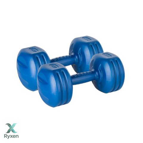 Hantelki bitumiczne 2x4kg, REBEL ACTIVE Rebel