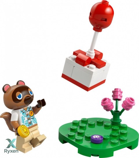 Klocki animal crossing 30731 tom nook i latający prezent LEGO