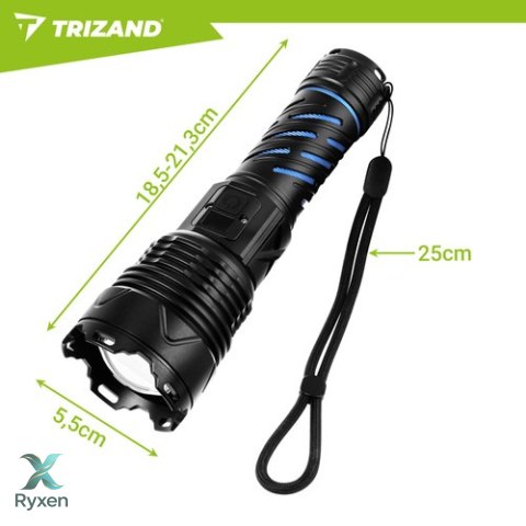 Latarka taktyczna 1500lm Trizand 26949 TRIZAND