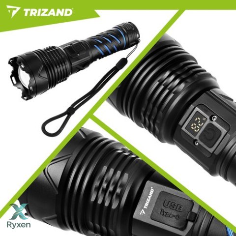 Latarka taktyczna 1500lm Trizand 26949 TRIZAND