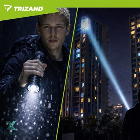 Latarka taktyczna 1500lm Trizand 26949 TRIZAND