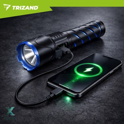 Latarka taktyczna 800lm Trizand 26950 TRIZAND