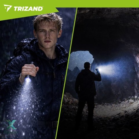 Latarka taktyczna 800lm Trizand 26950 TRIZAND