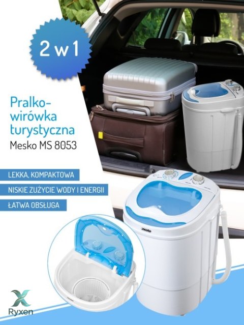MS 8053 Pralko-wirówka turystyczna MESKO