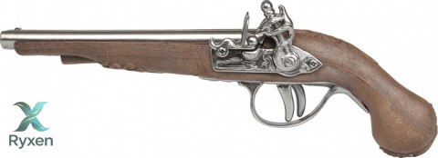Metalowy pistolet pirata PULIO