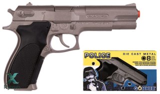 Pistolet policyjny metalowy gonher 45/0 PULIO
