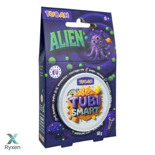 Plastelina tubi smart - alien 50g TUBAN