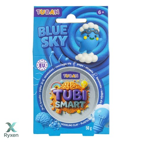 Plastelina tubi smart - blue sky 50g TUBAN
