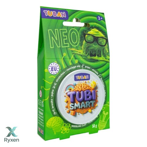 Plastelina tubi smart - neo 50g TUBAN