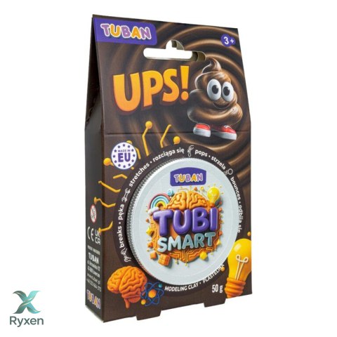 Plastelina tubi smart - ups 50g TUBAN
