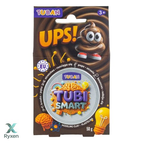 Plastelina tubi smart - ups 50g TUBAN