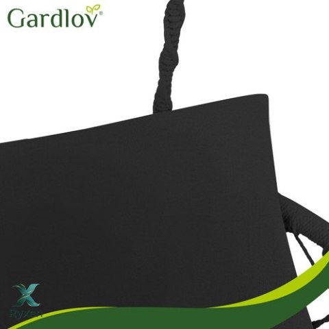 Poduszka na huśtawkę podwójną- czarna Gardlov GARDLOV