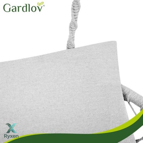 Poduszka na huśtawkę podwójną- szara Gardlov GARDLOV