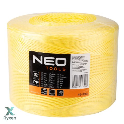 Sznurek polipropylenowy 2000 m NEO TOOLS