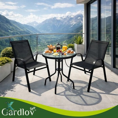 Zestaw krzeseł ogrodowych- 2szt. Gardlov GARDLOV