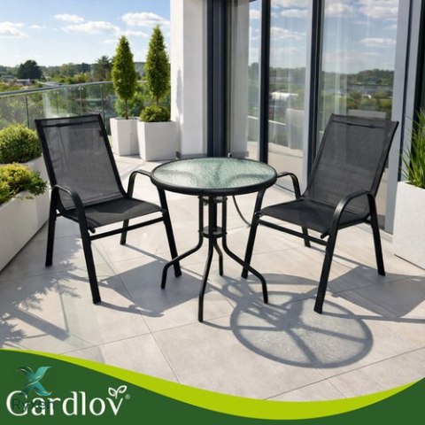 Zestaw krzeseł ogrodowych- 2szt. Gardlov GARDLOV