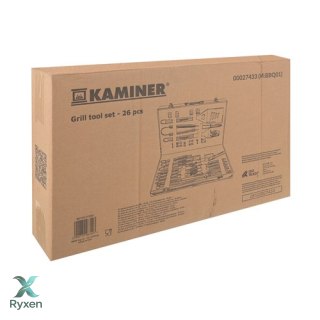 Zestaw przyborów do grilla - 26 szt. Kaminer KAMINER