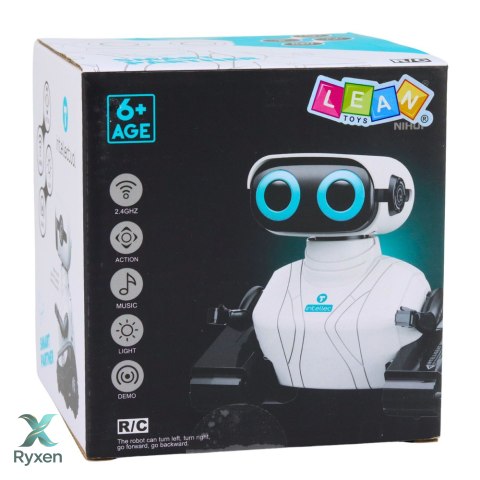 Inteligentny Robot Na Gąsienicach Zdalnie Sterowany RC Tańczy Porusza Się LEAN TOYS