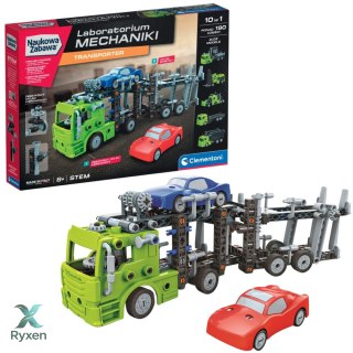 Naukowa Zabawa Klocki Laboratorium Mechaniki Transporter Język Polski Clementoni 50249 CLEMENTONI