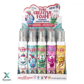 Pianki tubi mix 200 ml display 15 sztuk TUBAN