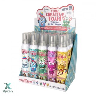 Pianki tubi mix 200 ml display 15 sztuk TUBAN
